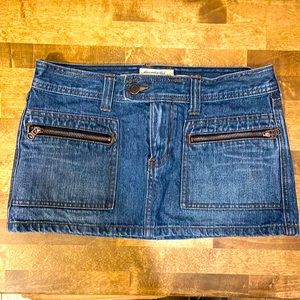 Abercrombie and Fitch size 0 jean skirt